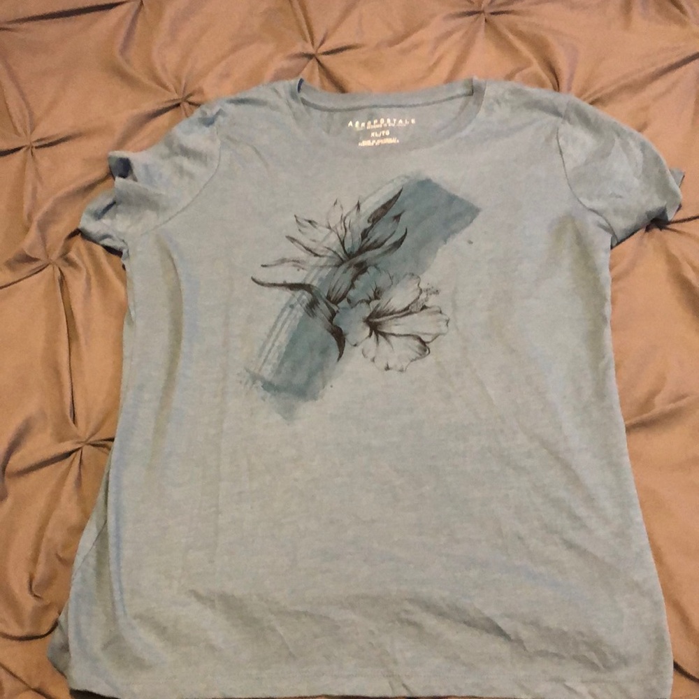 Aeropostale blue tee size XL